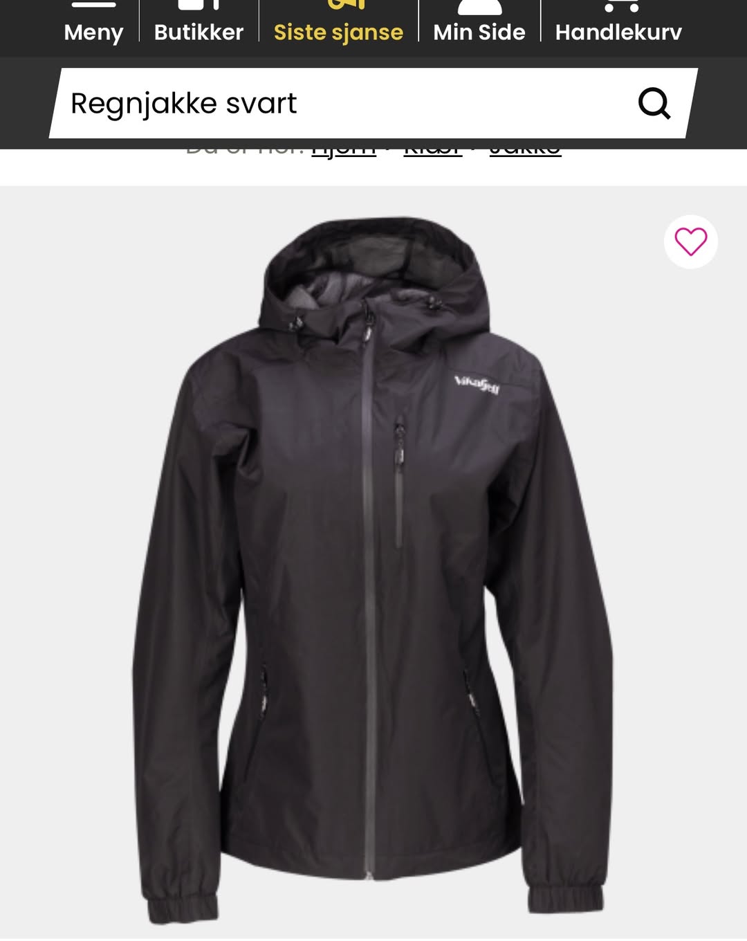 Lost Jacket in Bergen
