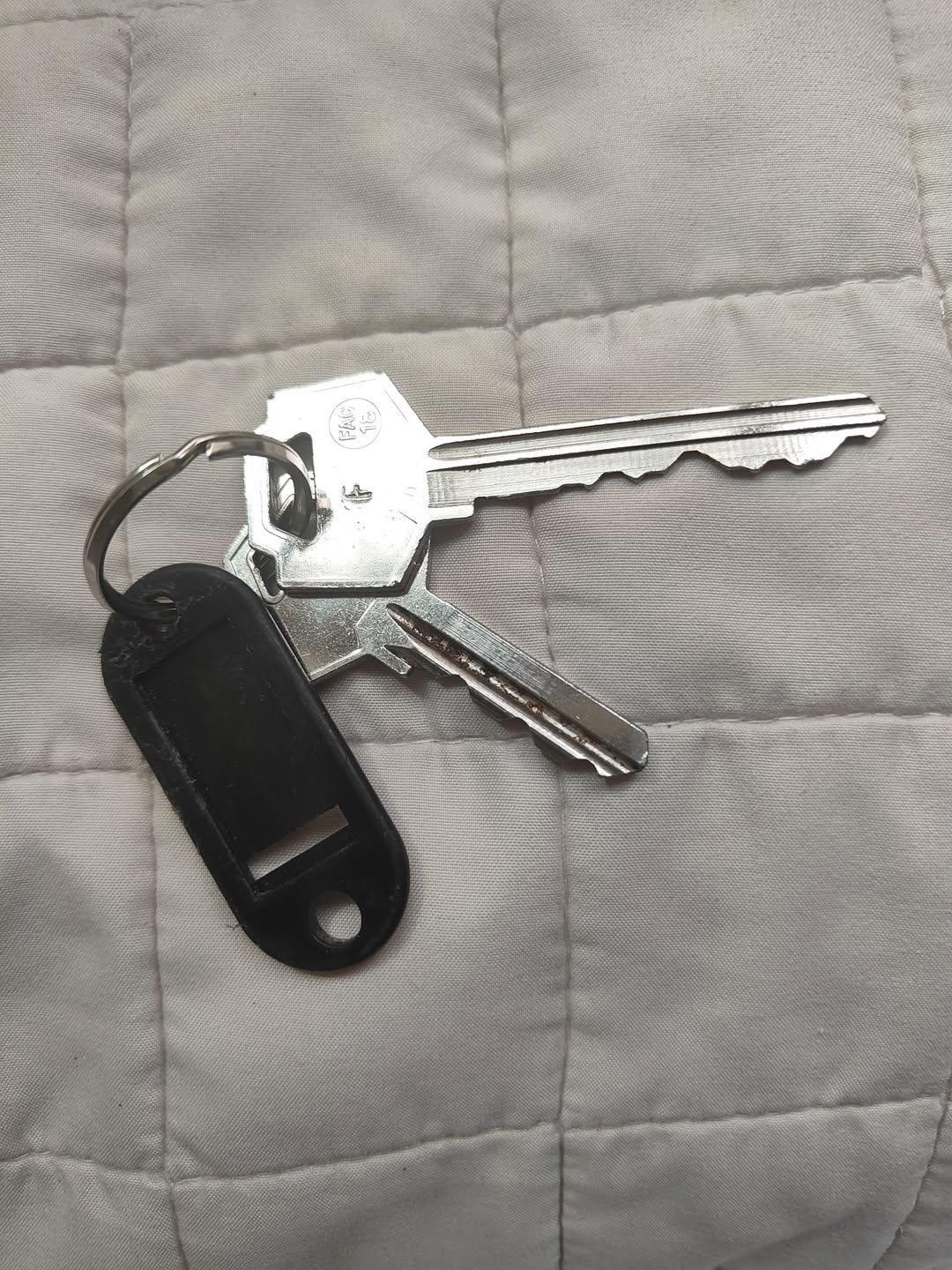 Found keys