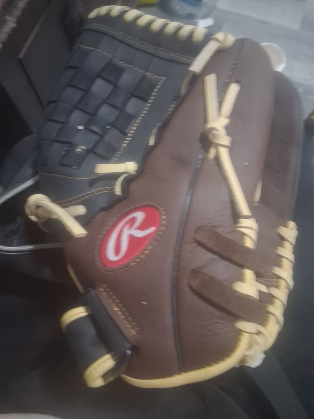Found baseball glove