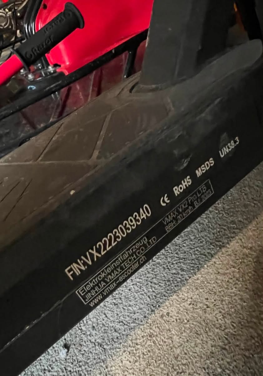 Lost scooter