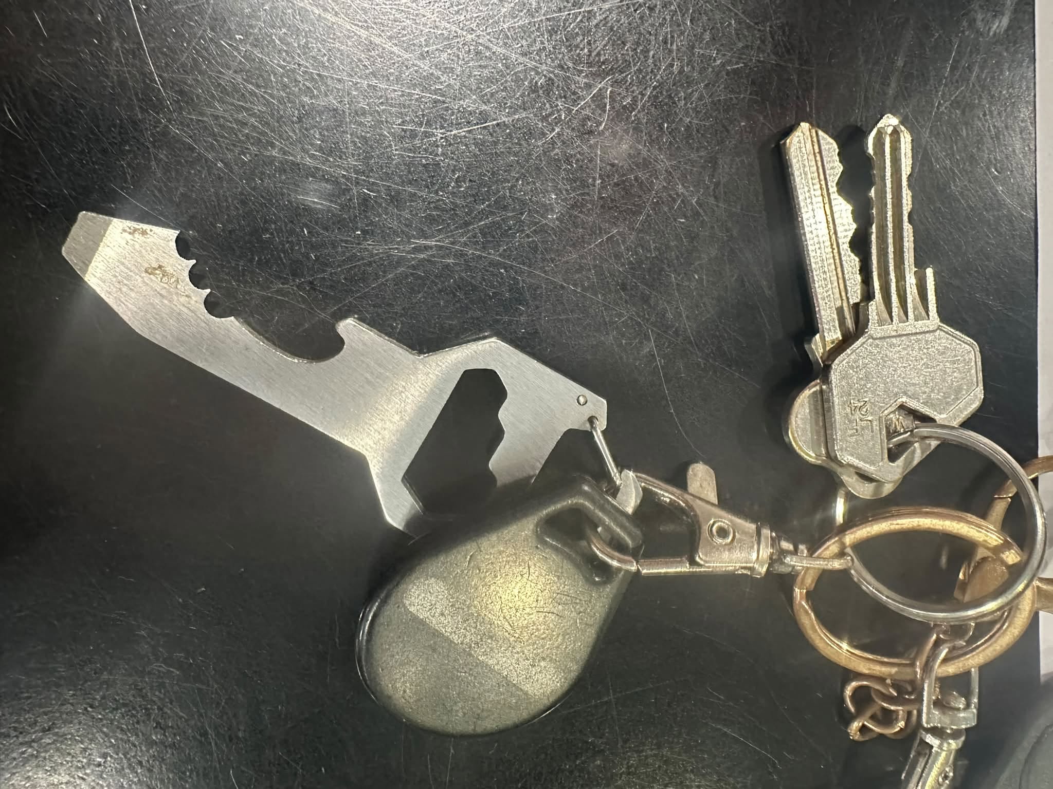 Found keys
