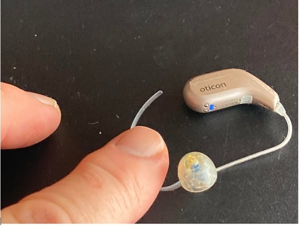 Lost hearing aid