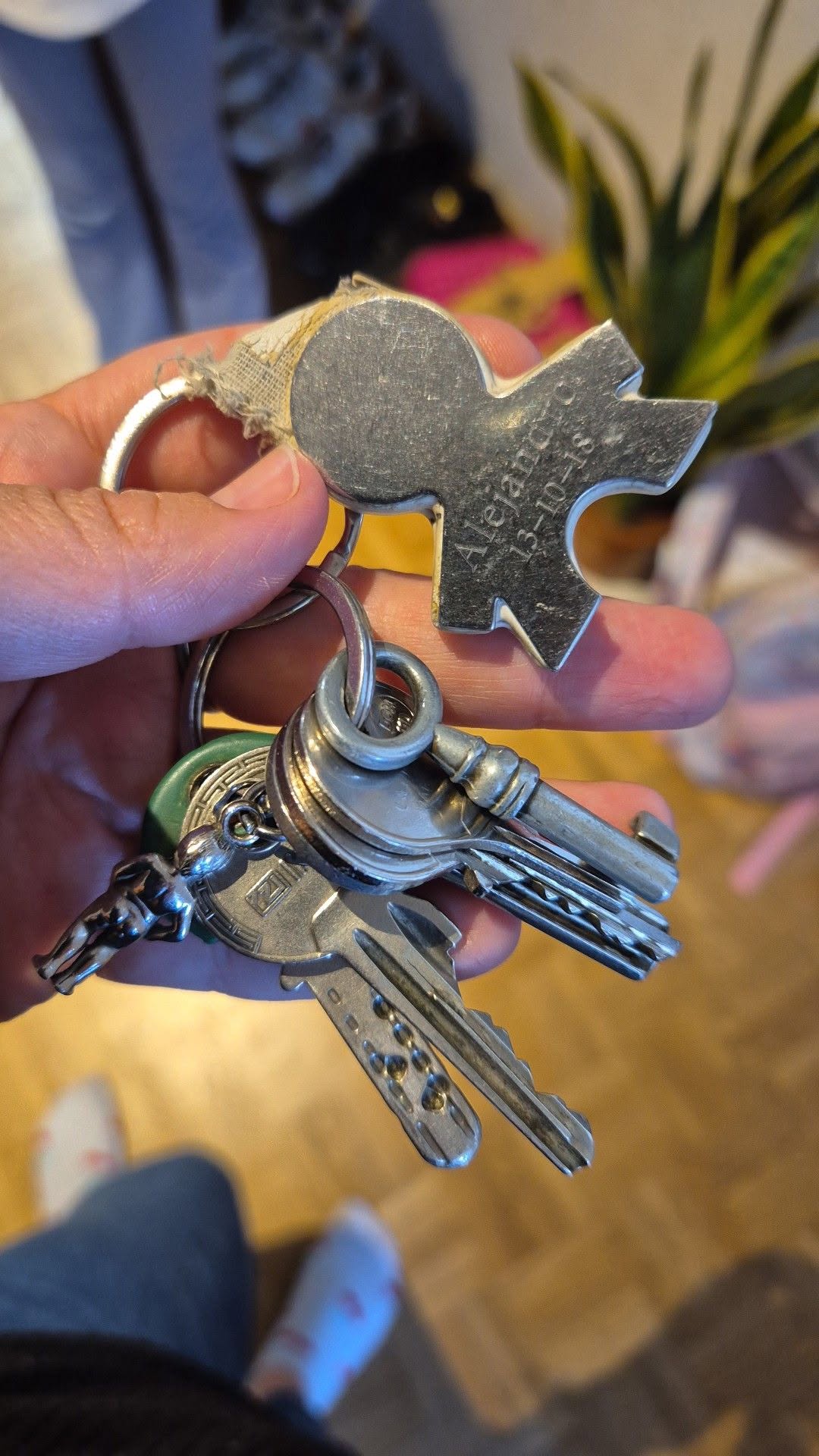 Found keys