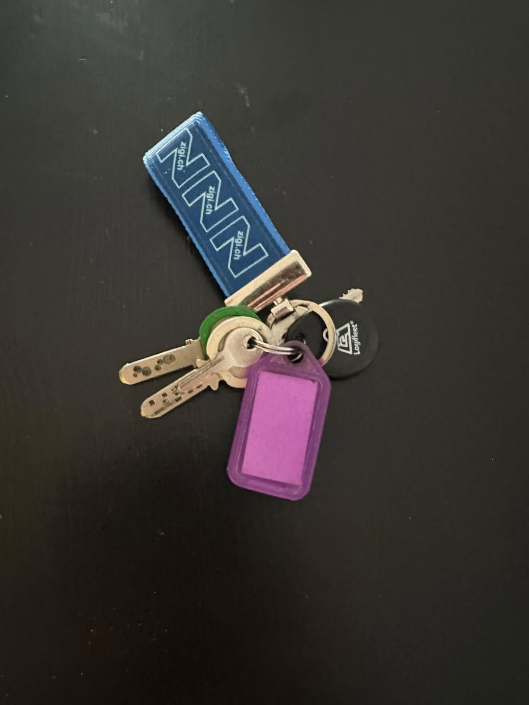 Found keys