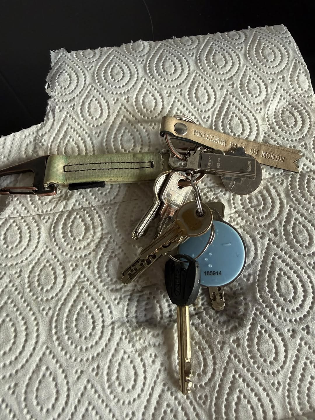 Found keys