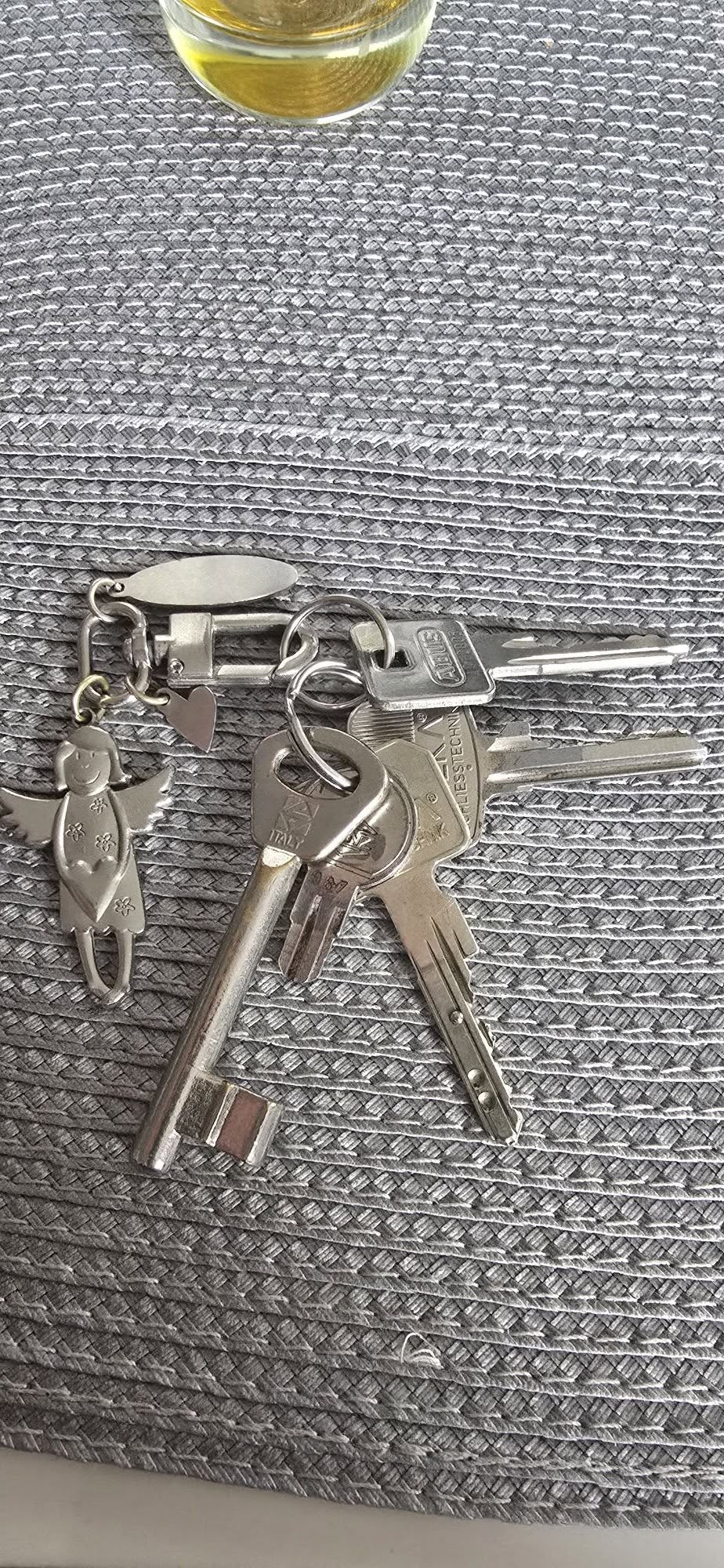 Found keys