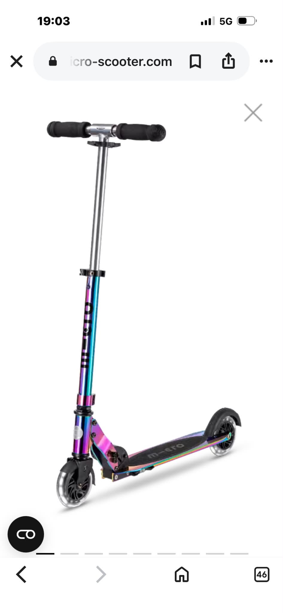 Lost scooter