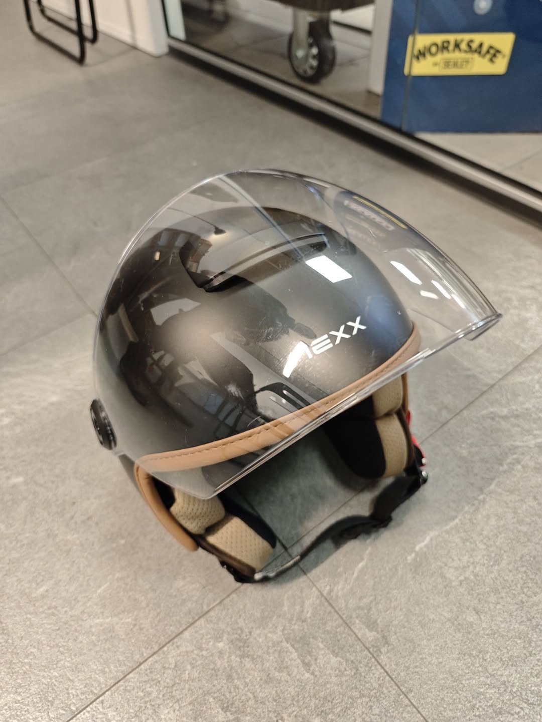 Found helmet