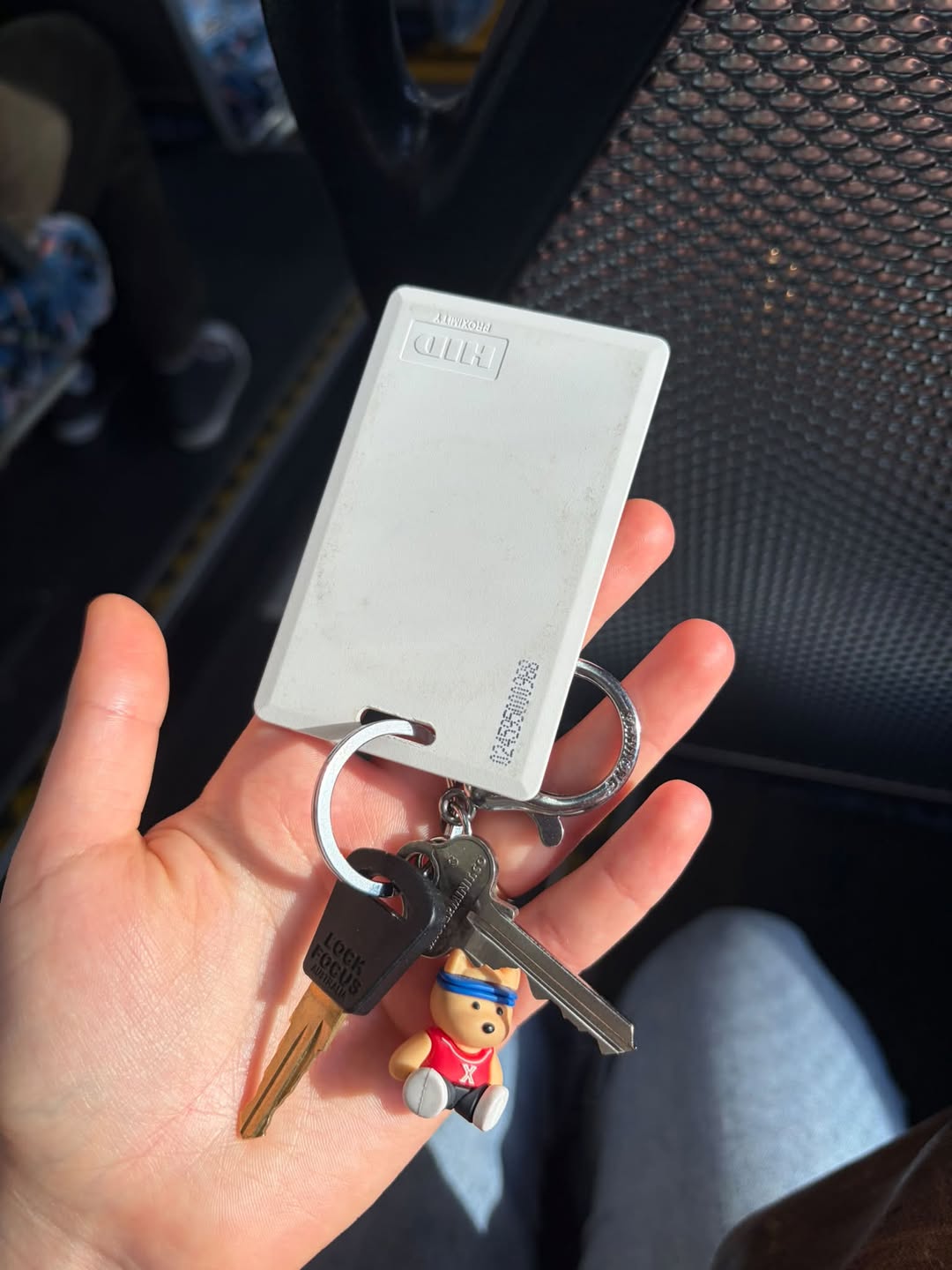 Found keys