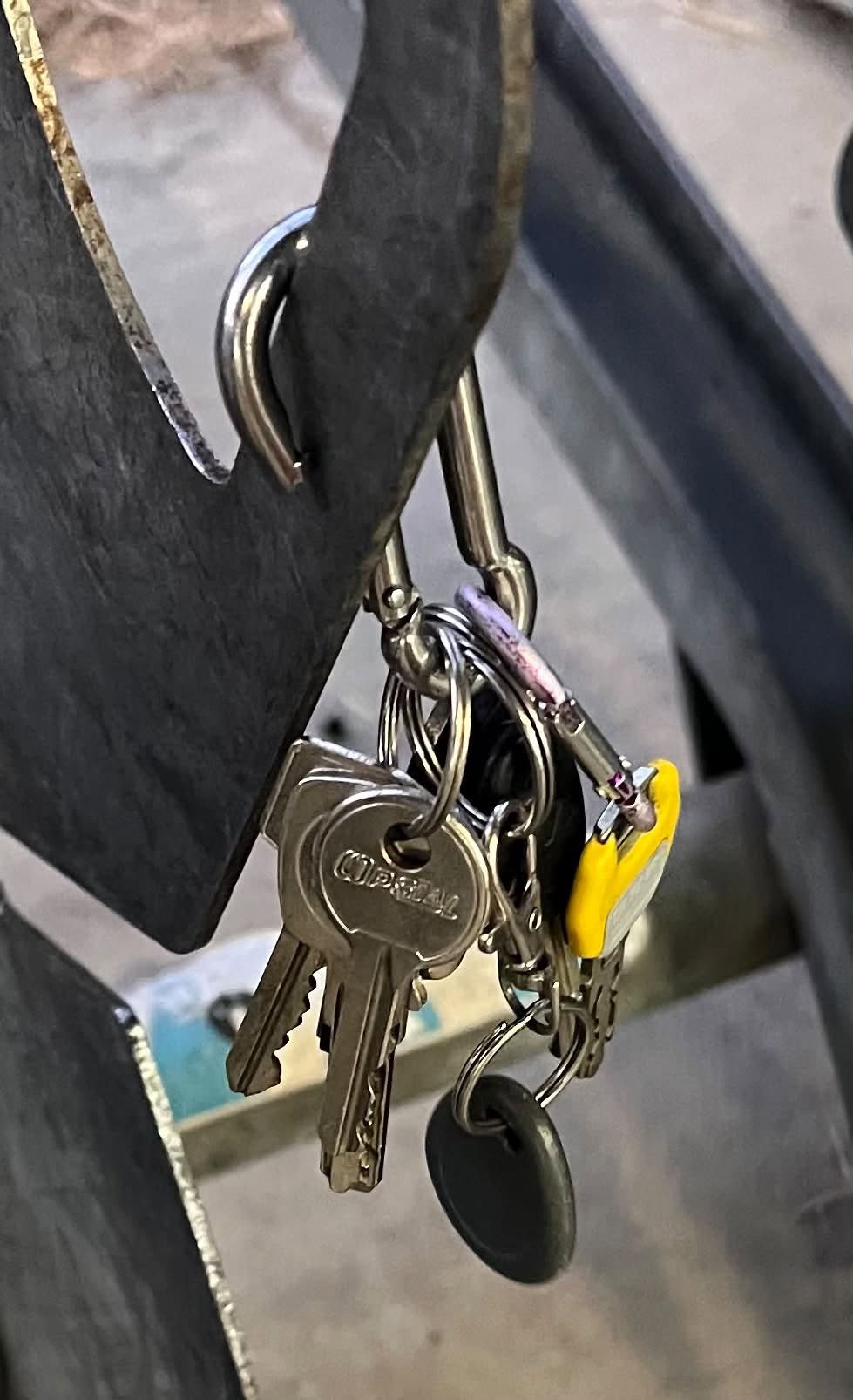 Found keys