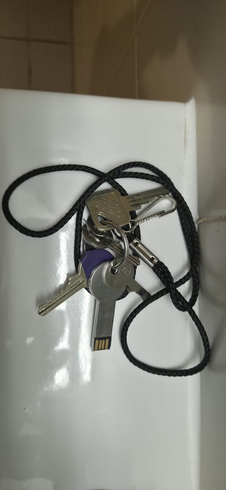 Found keys