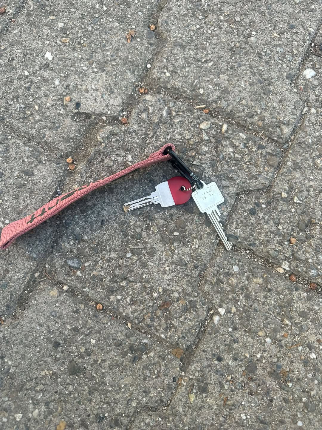 Found keys