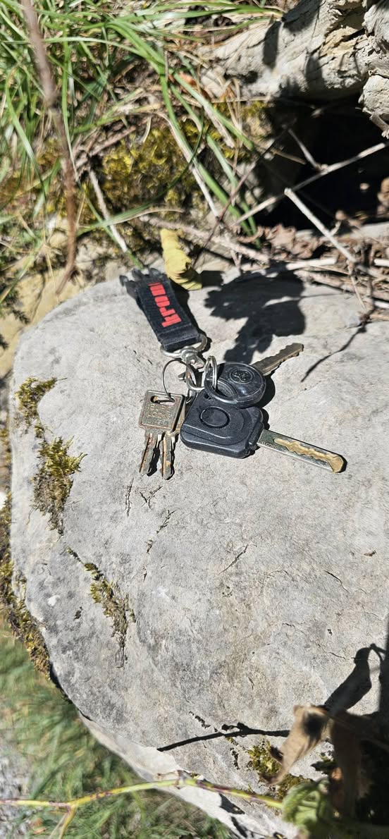 Found keys
