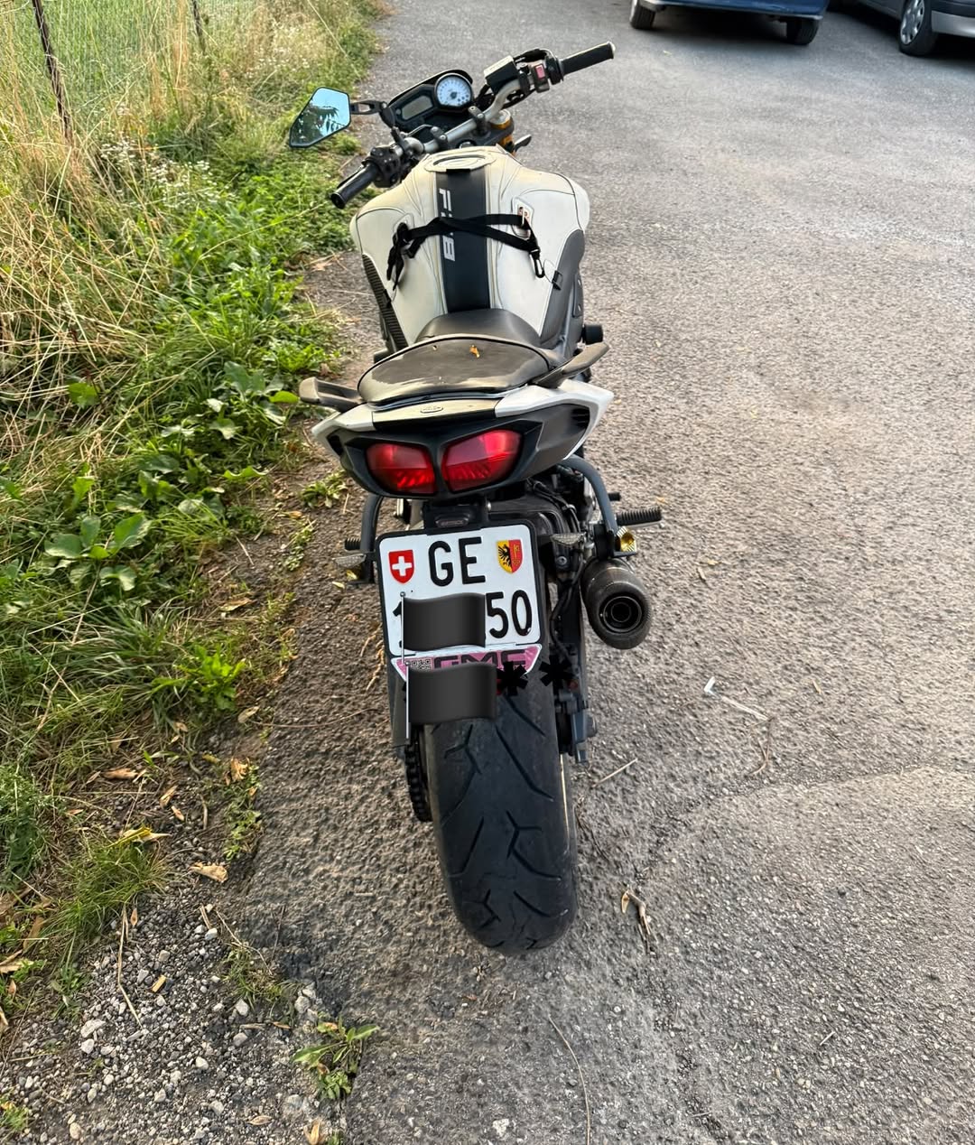 Found motorcycle