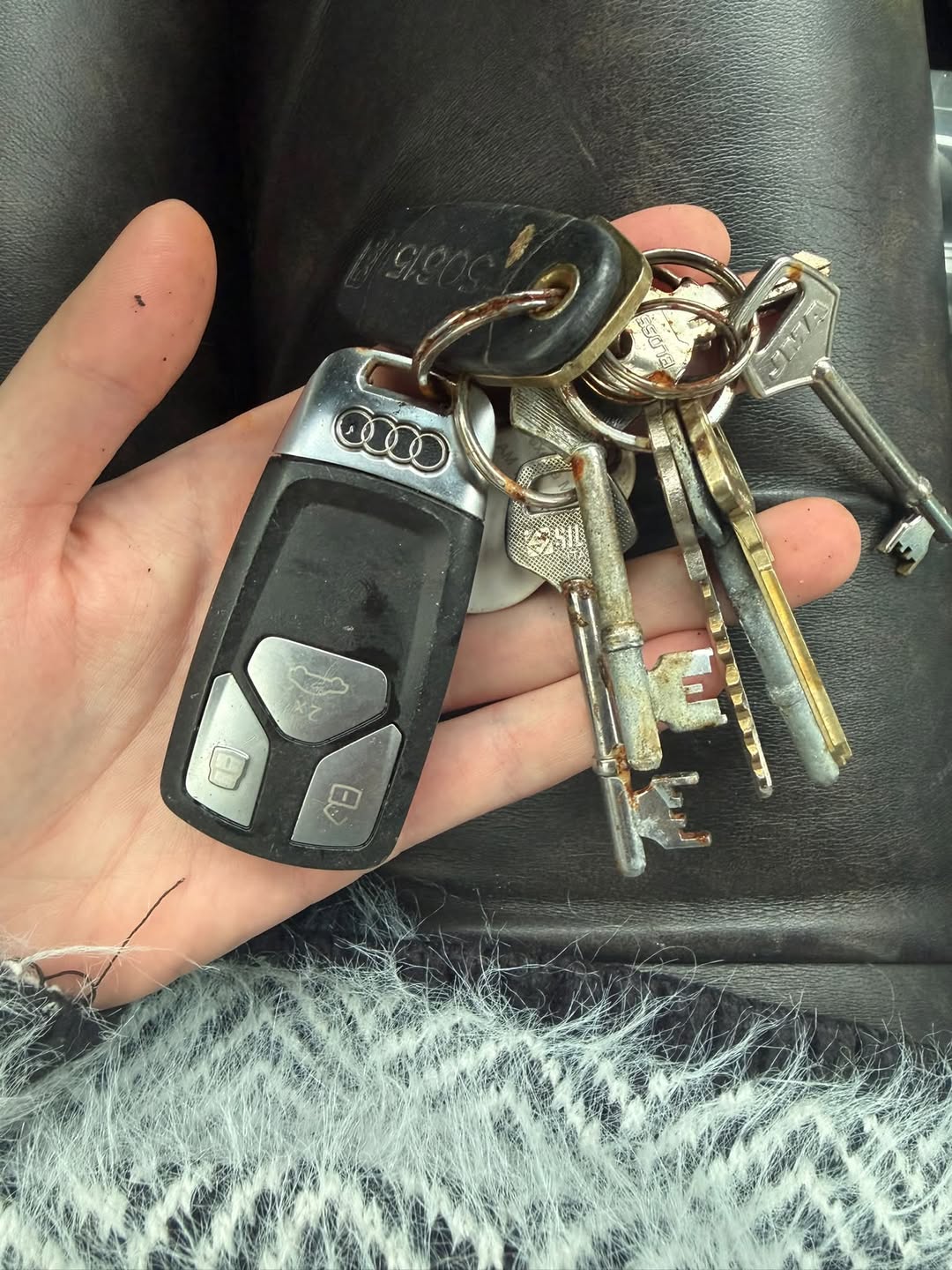 Found keys