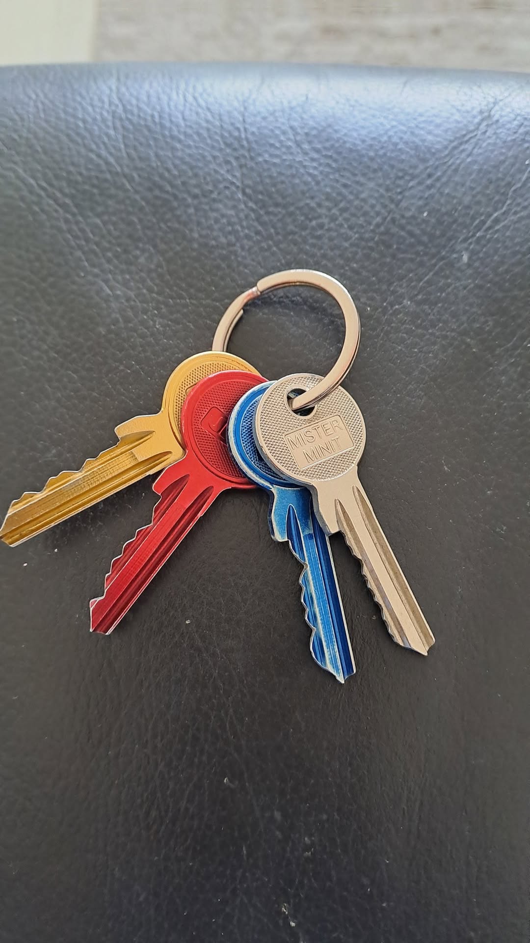 Found keys