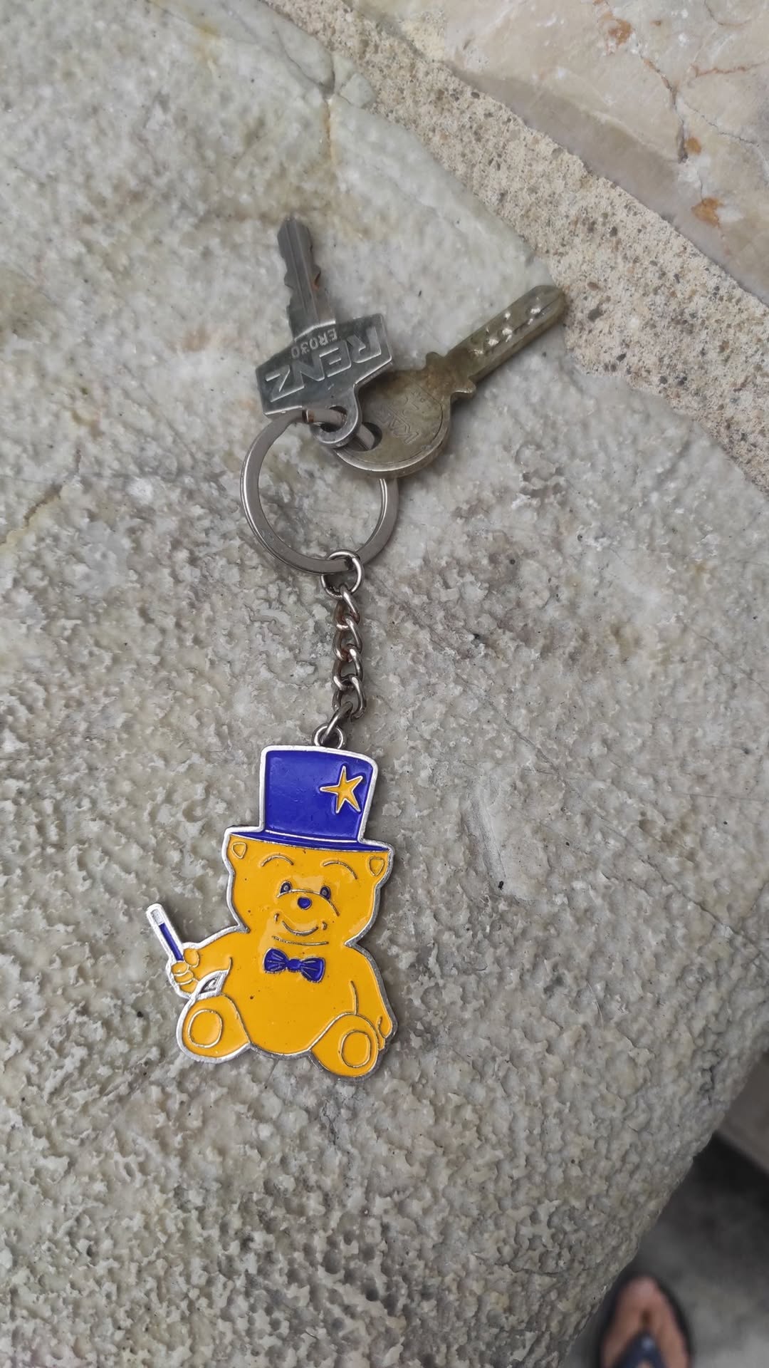 Found keys