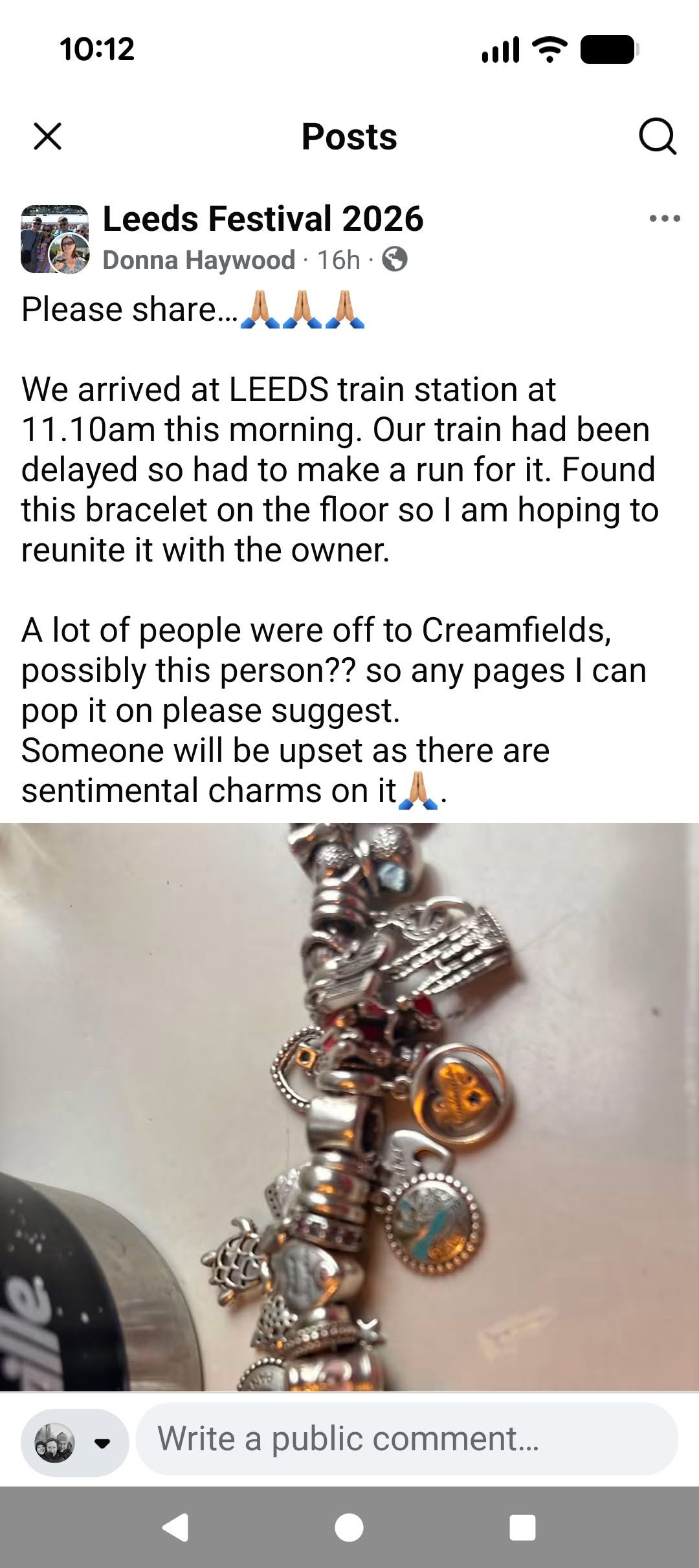 Found bracelet