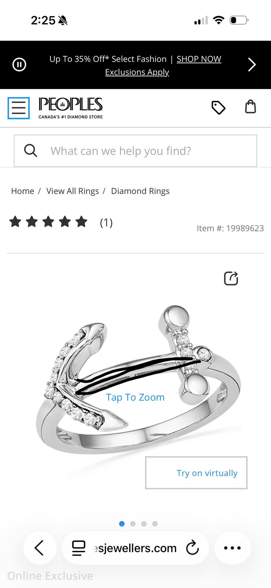 Lost ring