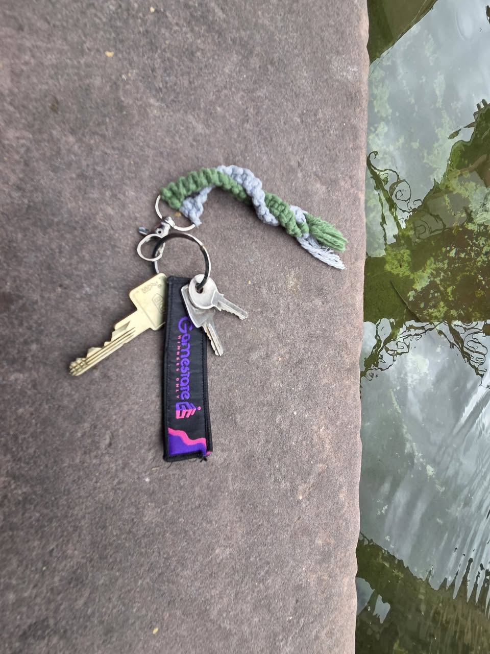 Found keys