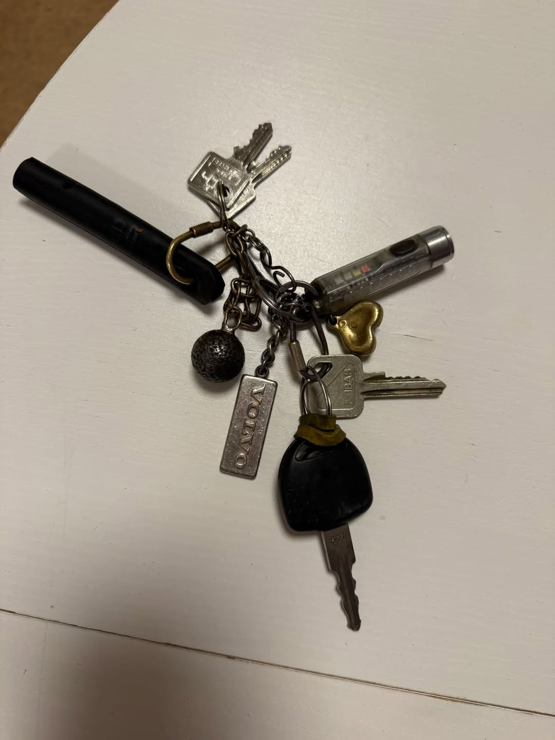 Found keys