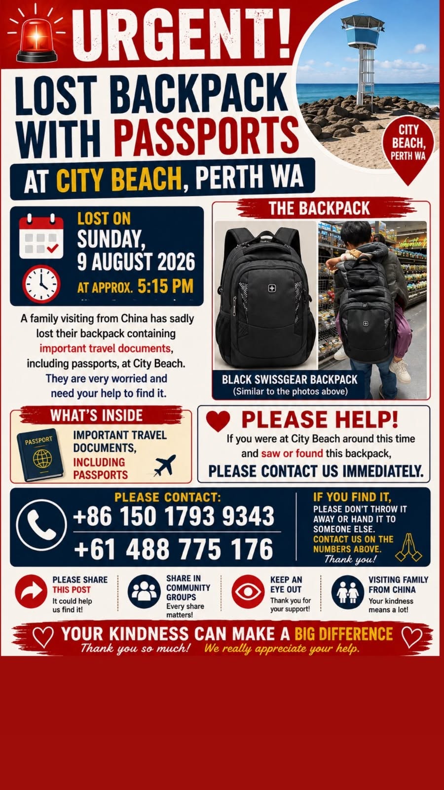 Lost bag