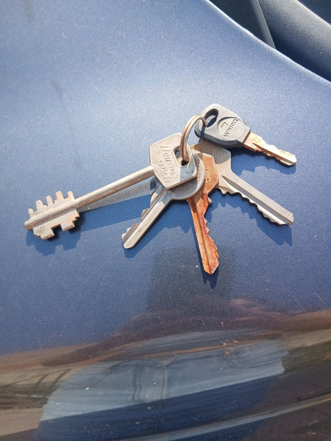 Found keys