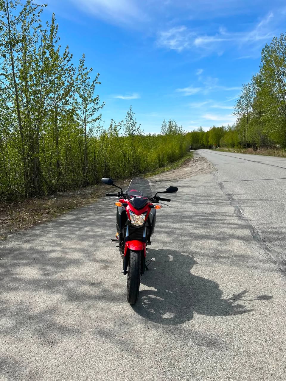 Lost motorcycle