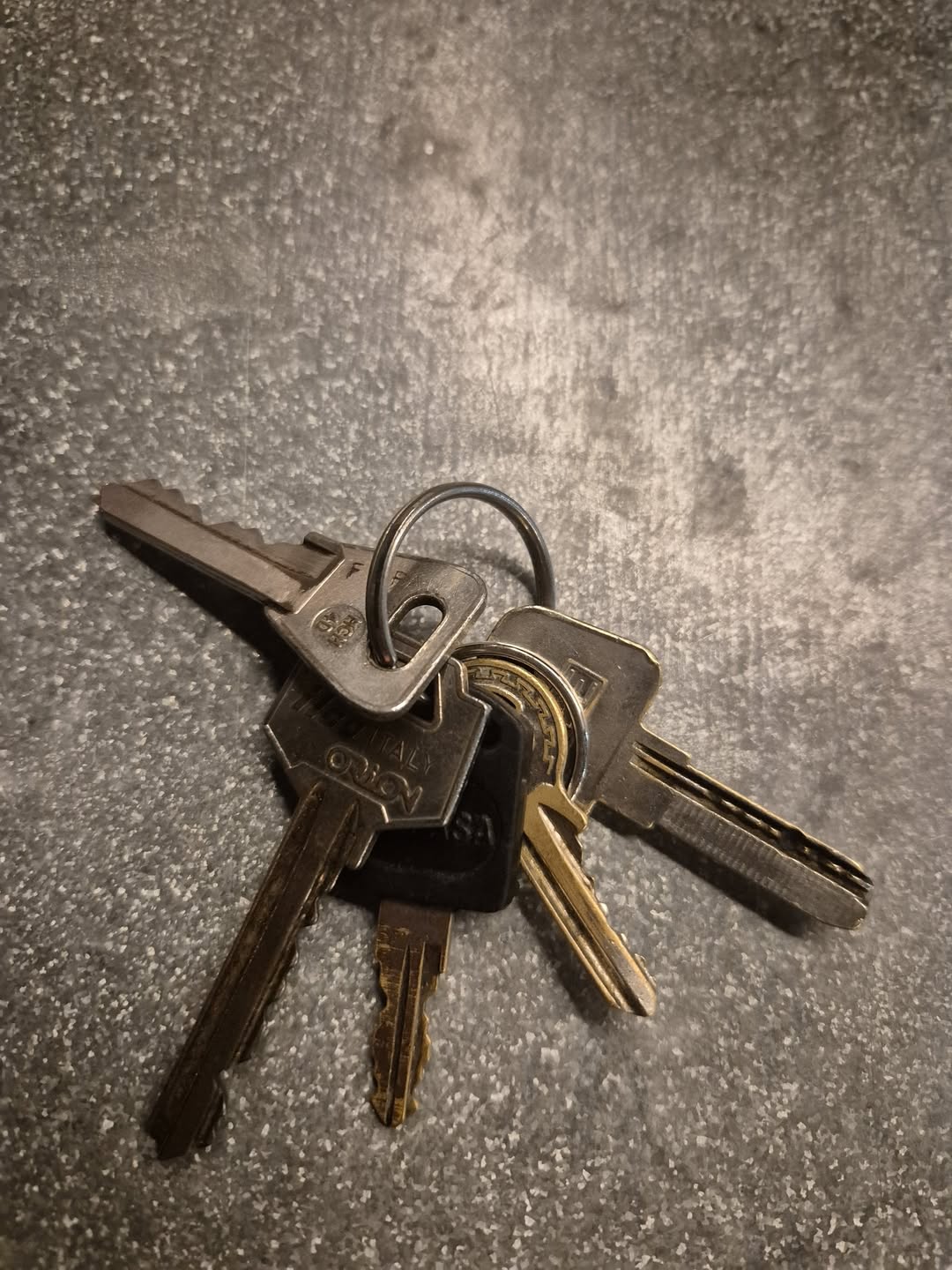 Found keys