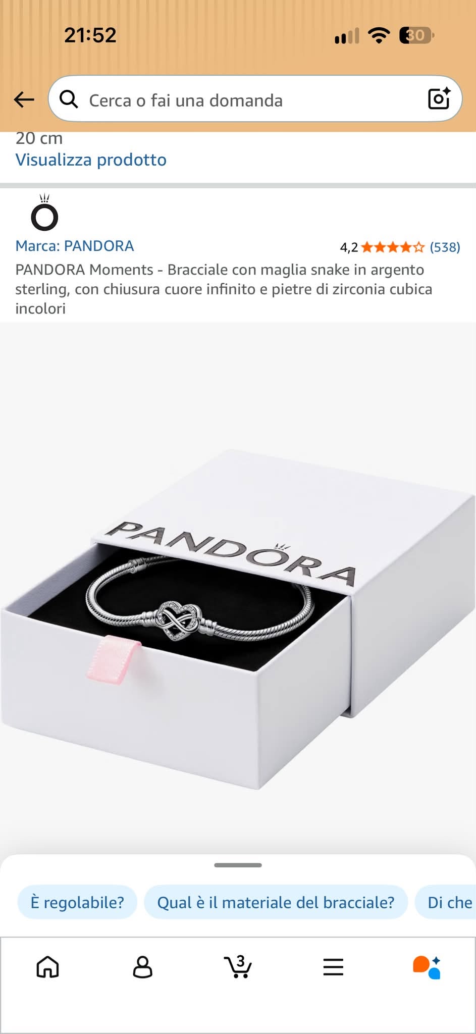 Lost Bracelet in Italy