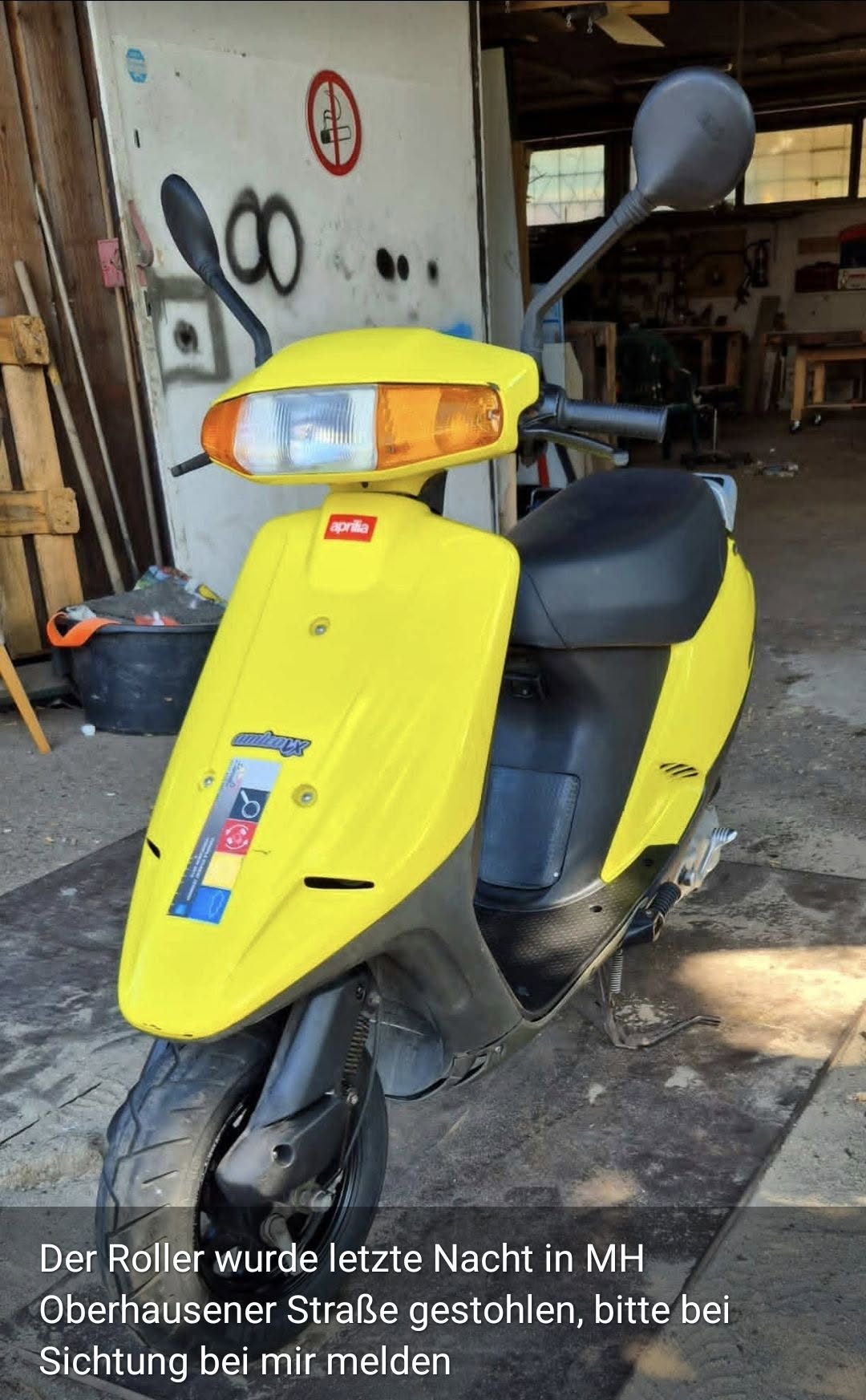 Lost Scooter in MüLheim An Der Ruhr