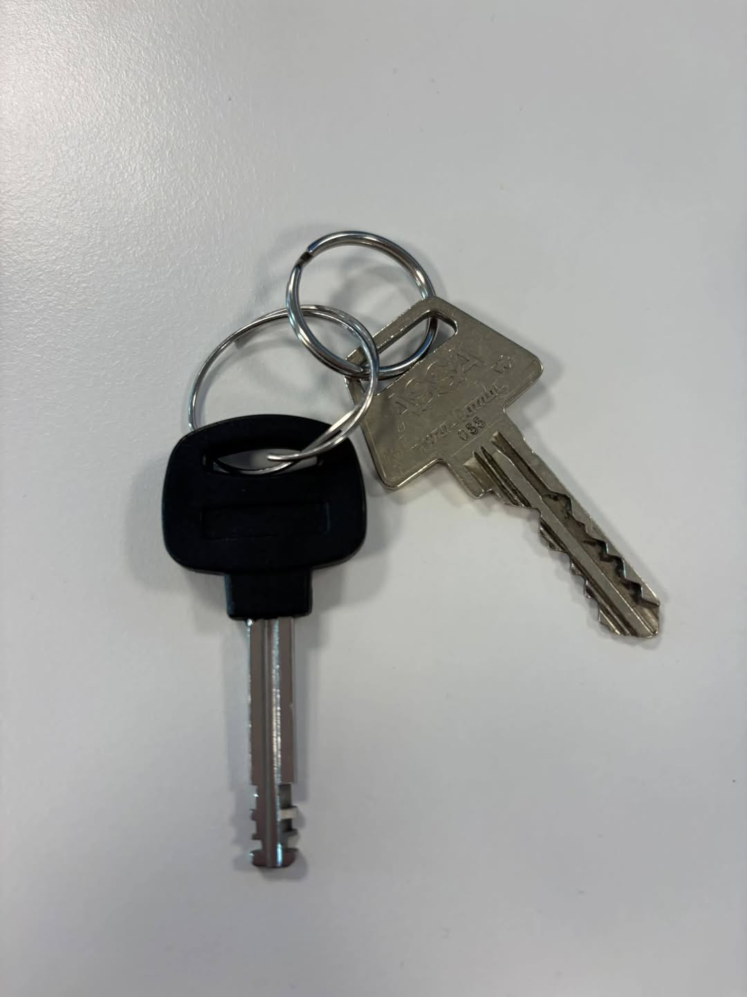 Found keys