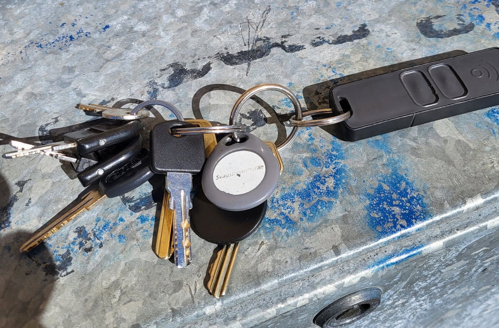 Found keys
