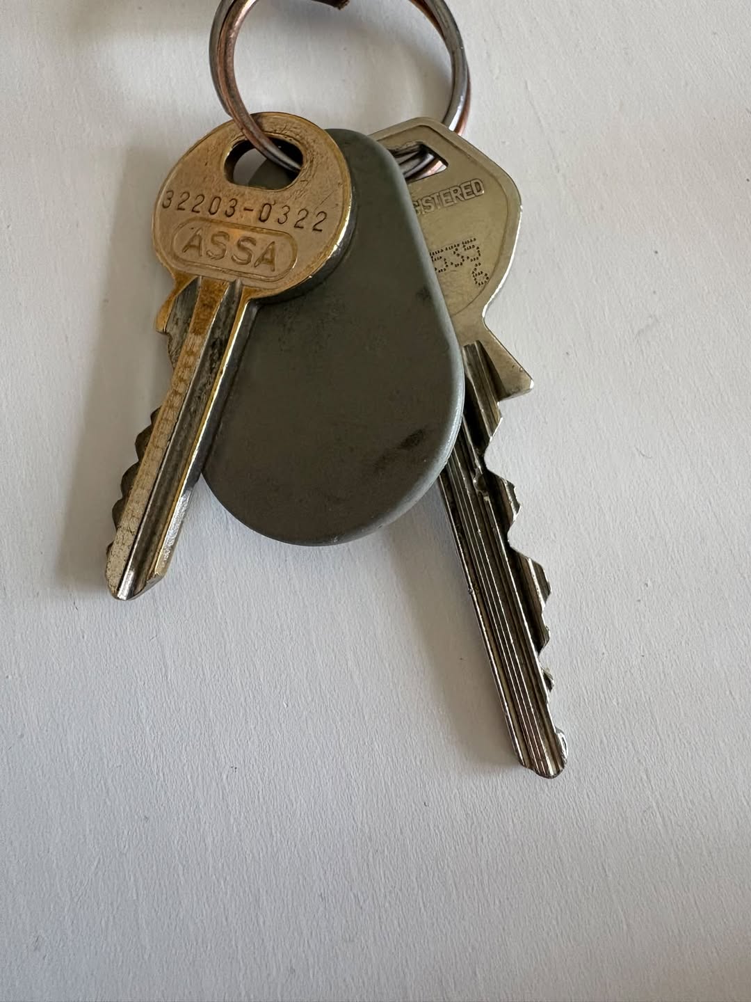 Found keys