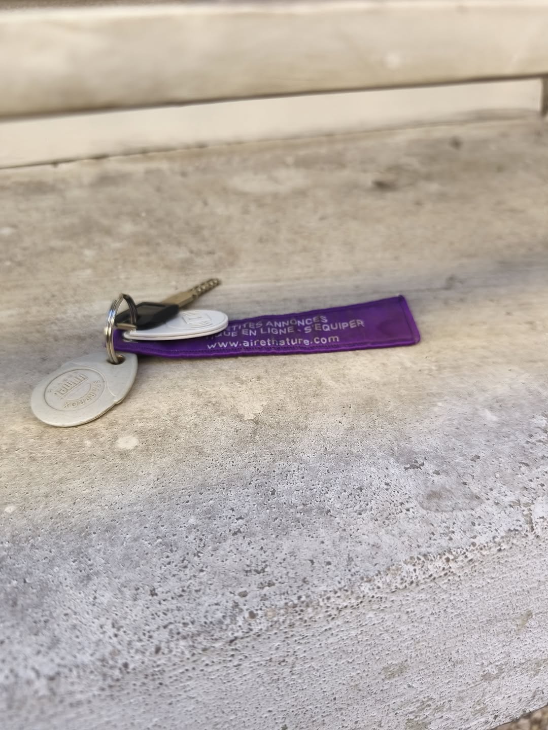 Found keys