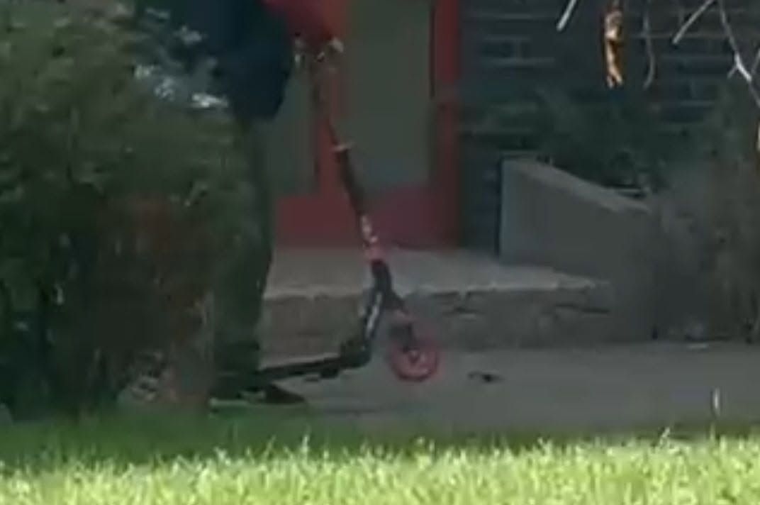 Found scooter
