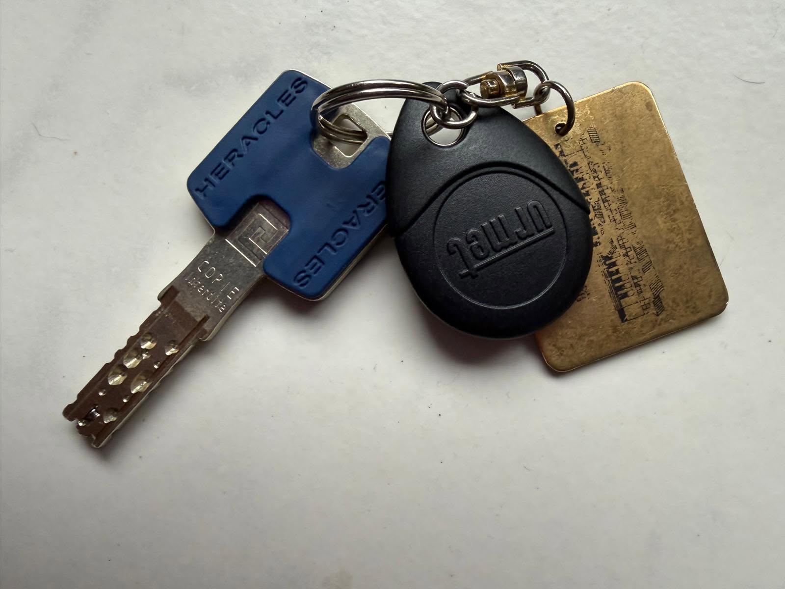 Found keys