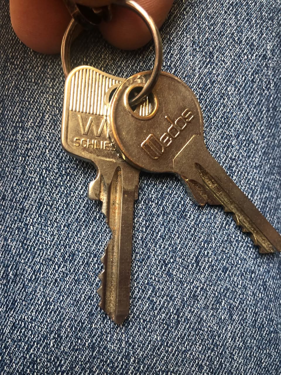 Found keys