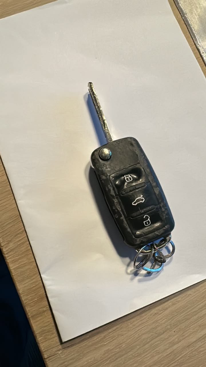 Found keys