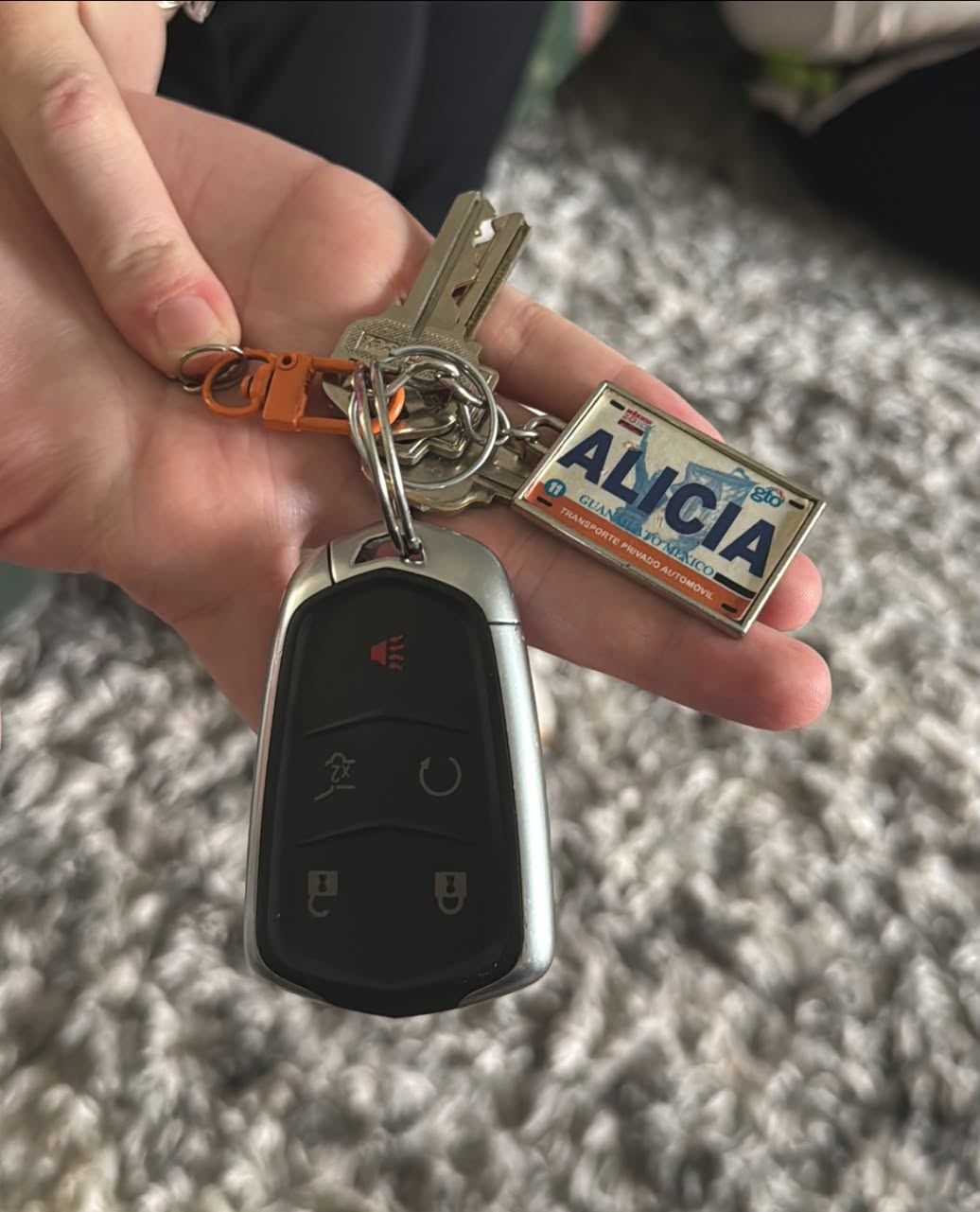 Found keys