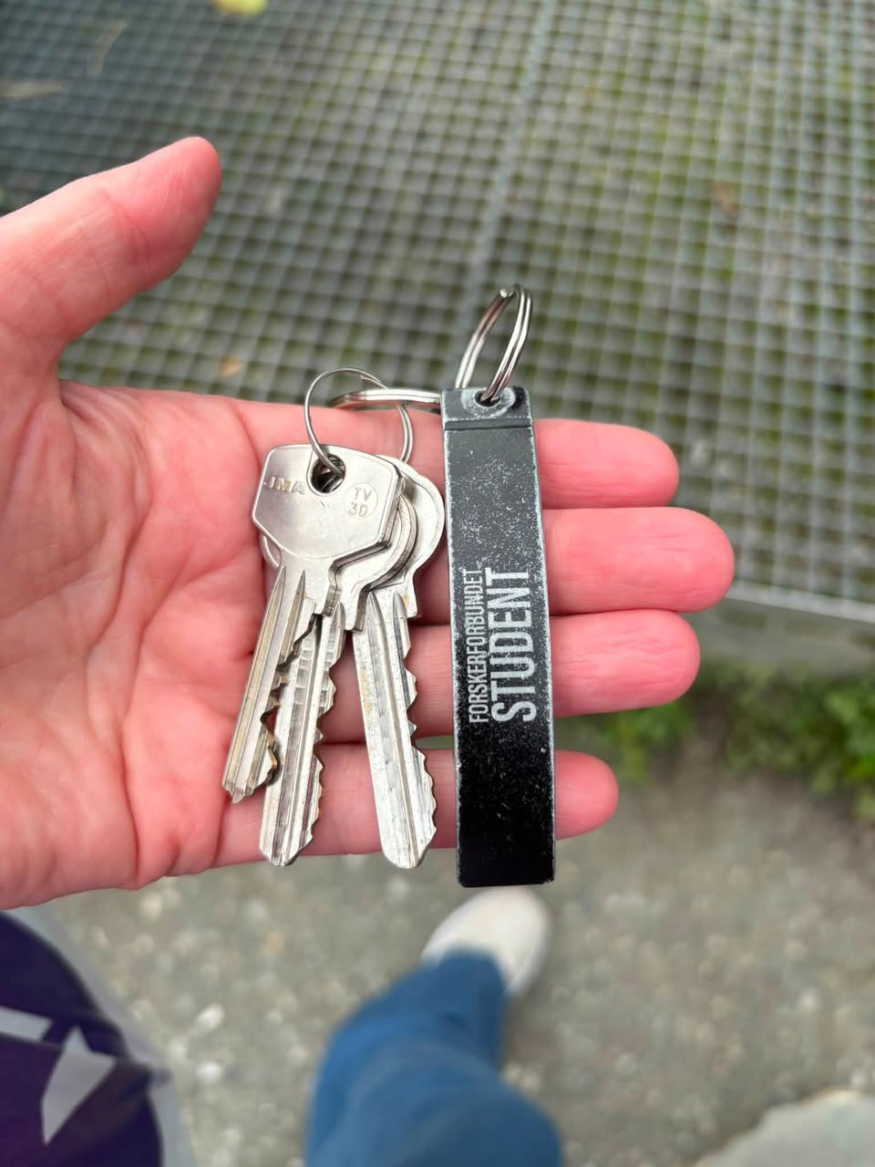 Found keys