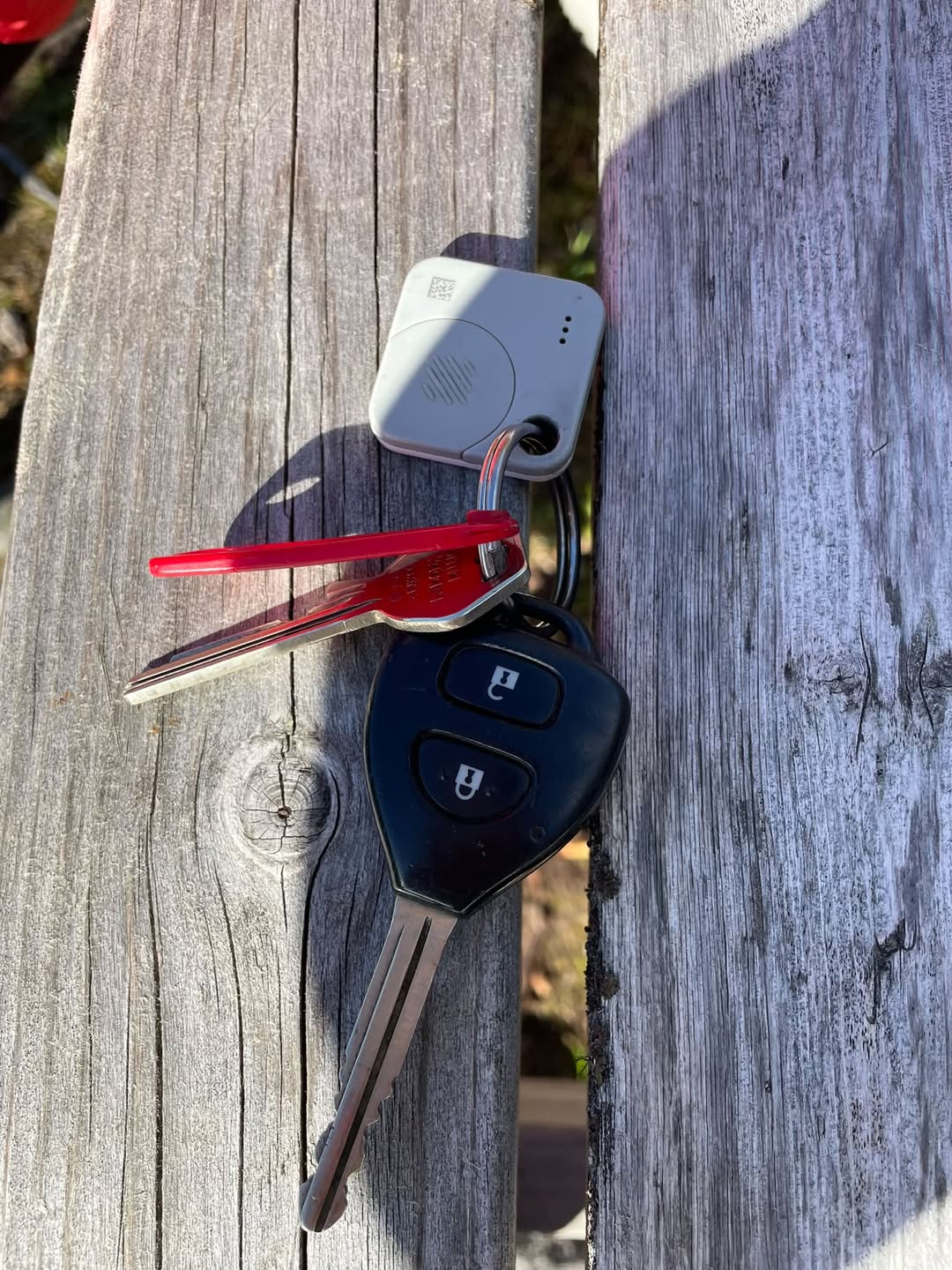 Found keys