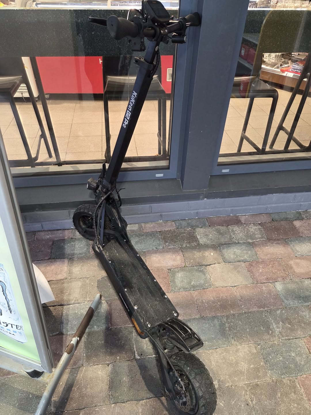 Found electric scooter