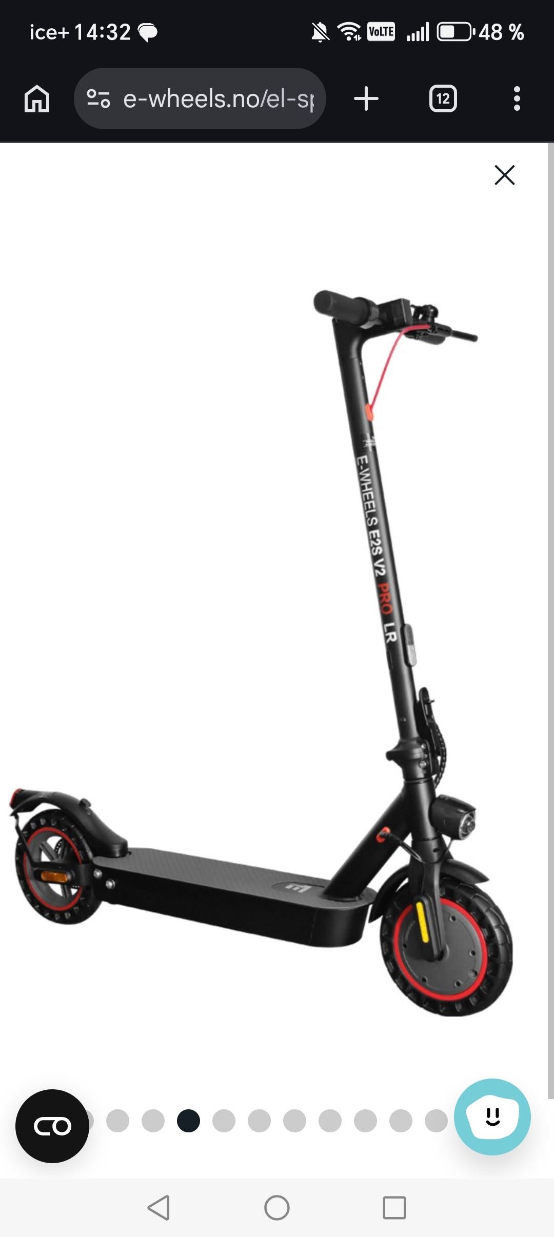 Lost Electric Scooter in Bodø