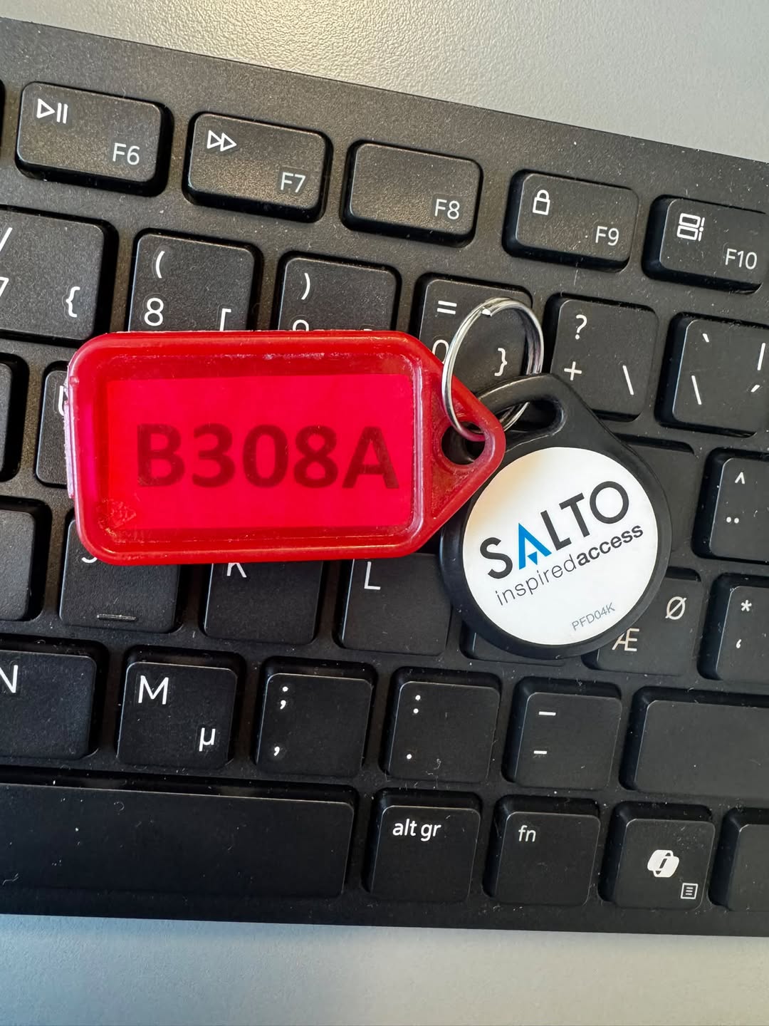 Found keys