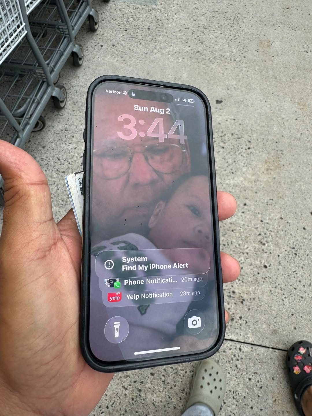 Found phone