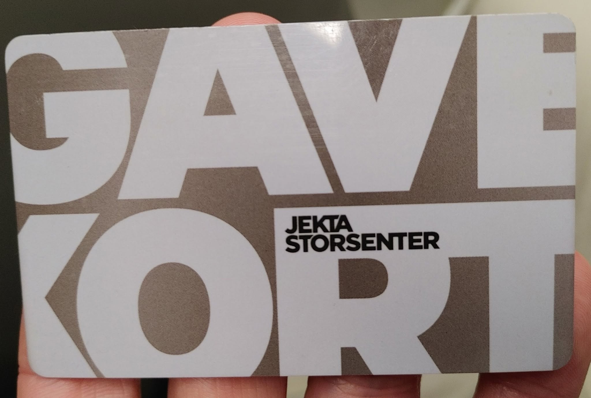 Found Card in Tromsø