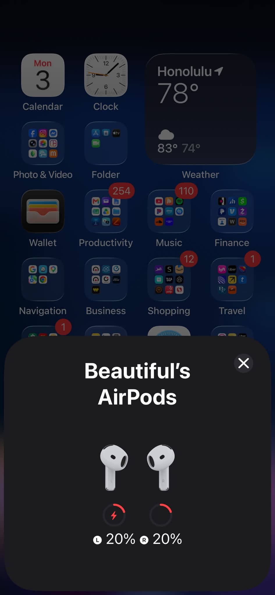 Found airpods