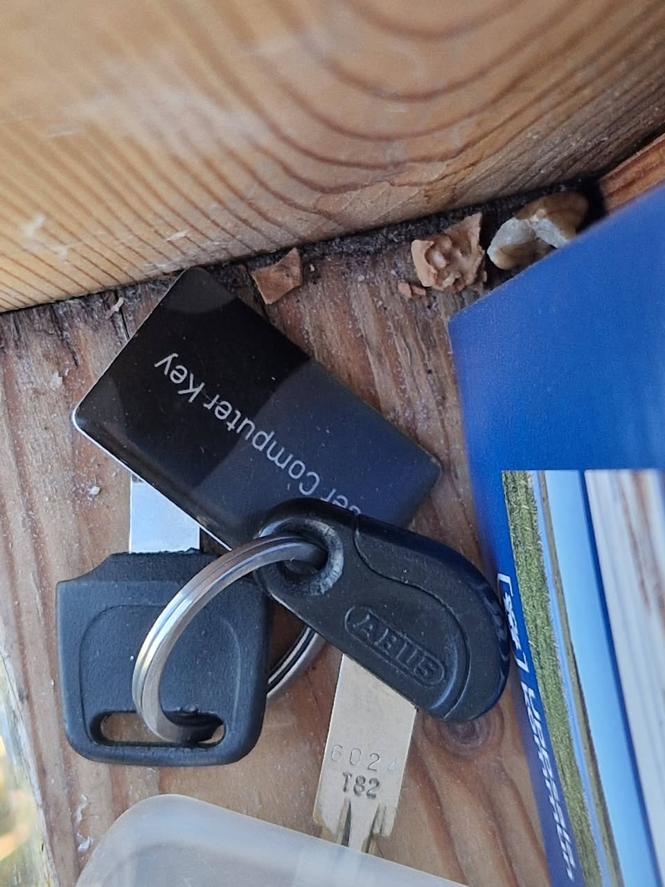 Found keys