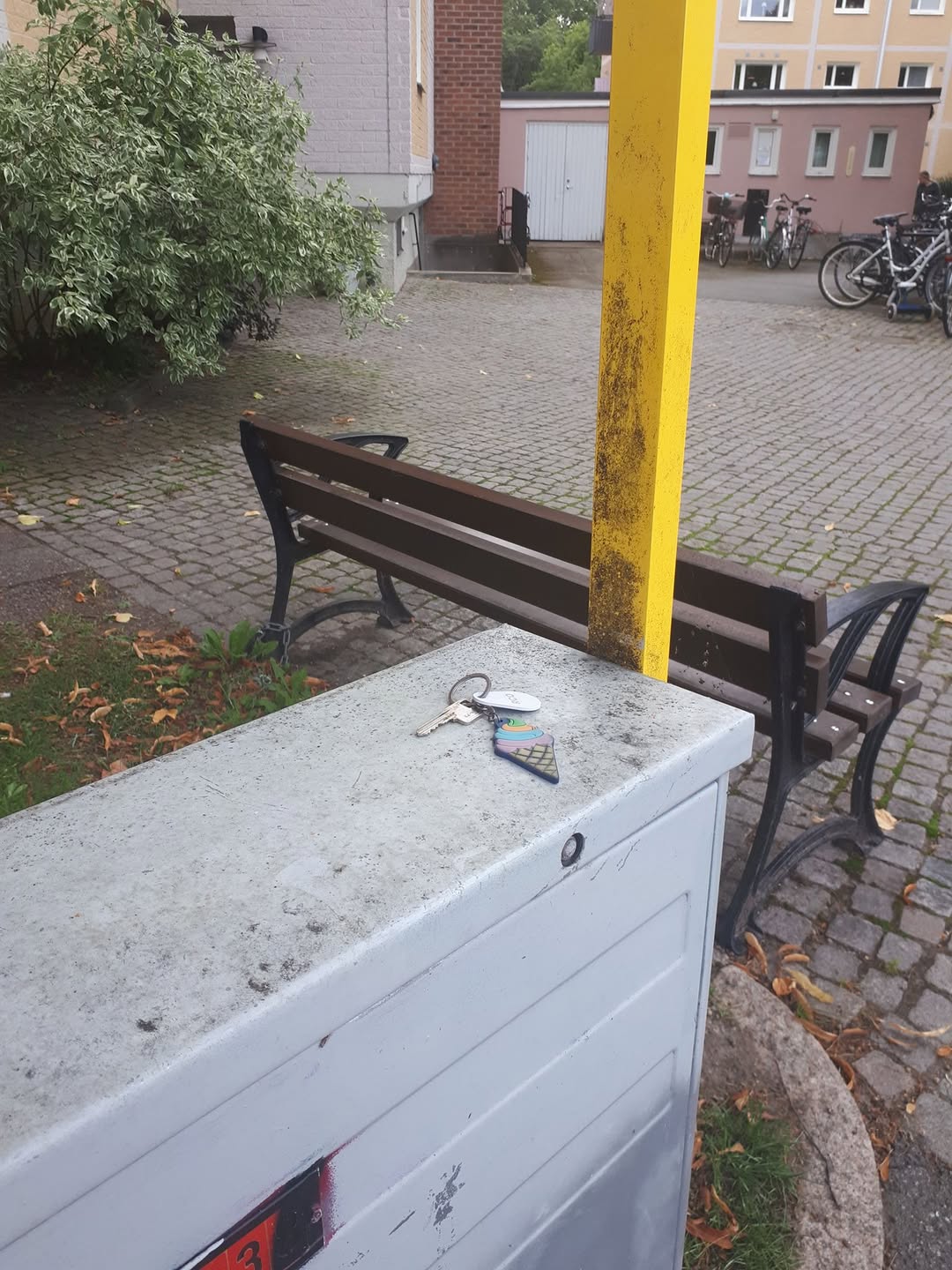 Found keys
